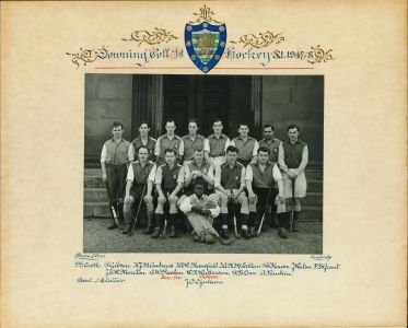 1947/8 Downing College Hockey Team, including Joseph Ojukwu (1945)