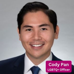 Cody Pan, MCR LGBTQ+ Officer 