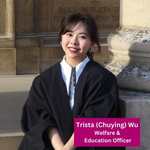 Trista (Chuying) Wu, MCR Welfare and Education Officer