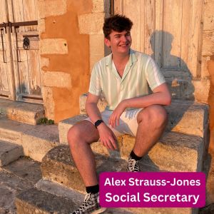 Alex Strauss-Jones, MCR Social Secretary