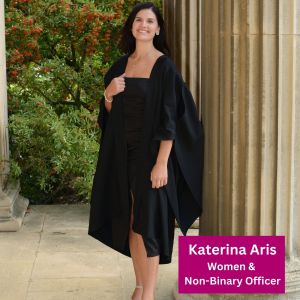 Katerina Aris, MCR Women and Non-Binary Officer