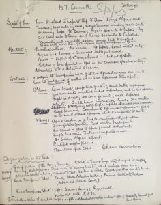 Notes by Sir Lionel Whitby on his North Africa tour in 1943