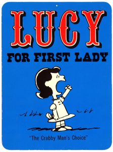 Lucy for First Lady postcard by Hallmark Cards, 1970