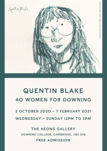 Quentin Blake: 40 Women for Downing poster