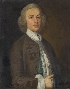 Portrait of Sir Jacob Garrard Downing, 4th Baronet (reproduced with kind permission of Mr P Fullerton)