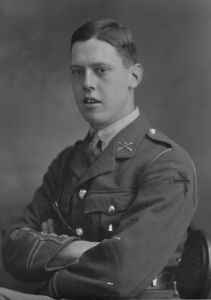 Lionel Whitby in military uniform during the First World War