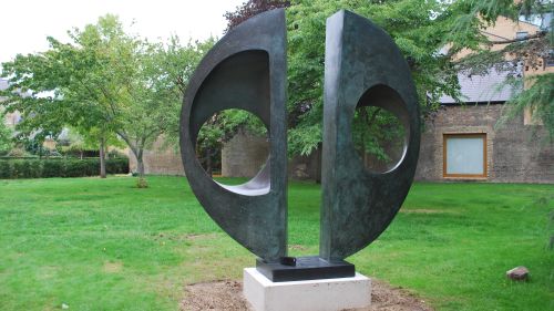 Barbara Hepworth sculpture comes to Downing