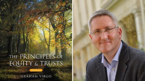 the front cover of Graham Virgo's book, The Principles of Equity and Trusts 